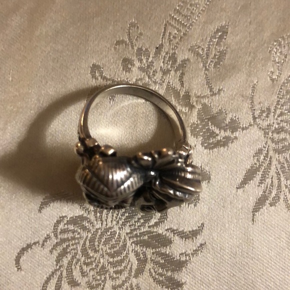 Cini Jewelry Vintage Cini Sterling Silver Drama Mask Ring Poshmark